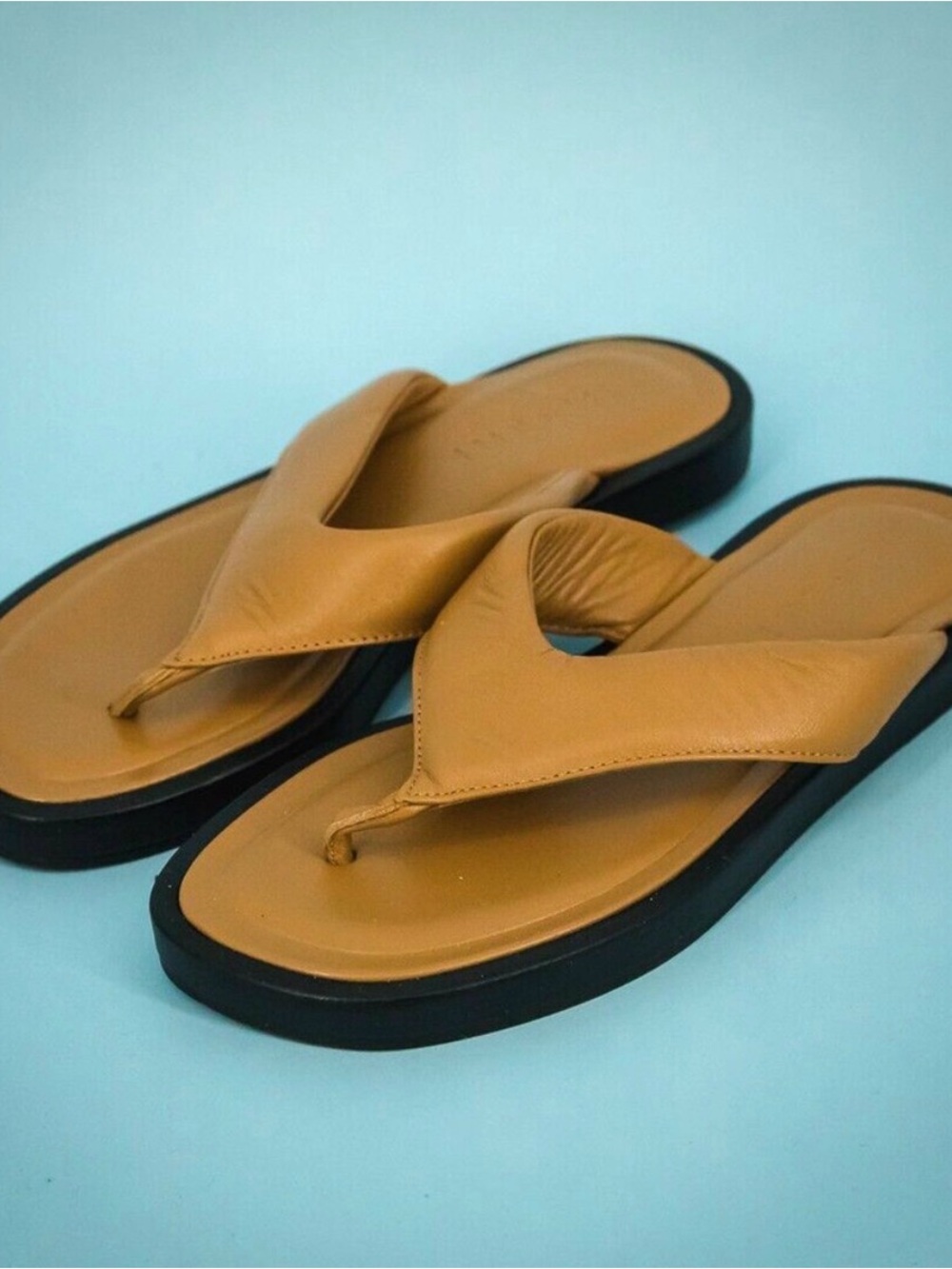 M.Gemi Camel Sandals